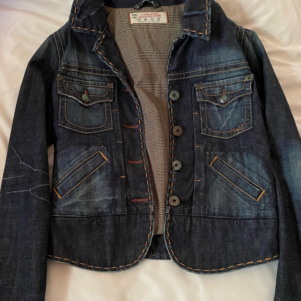 RARE Vintage Jean Jacket